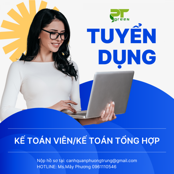 Tuyển dụng kế toán viên - kế toán tổng hợp làm việc tại TP.HCM