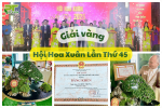 PT Green Đạt Giải Vàng Tại Hội Hoa Xuân 2025 Với Tác Phẩm 