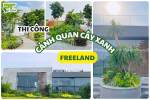 PT Green Thi Công Cảnh Quan Cây Xanh Cho Khu Dân Cư Đô Thị Freeland