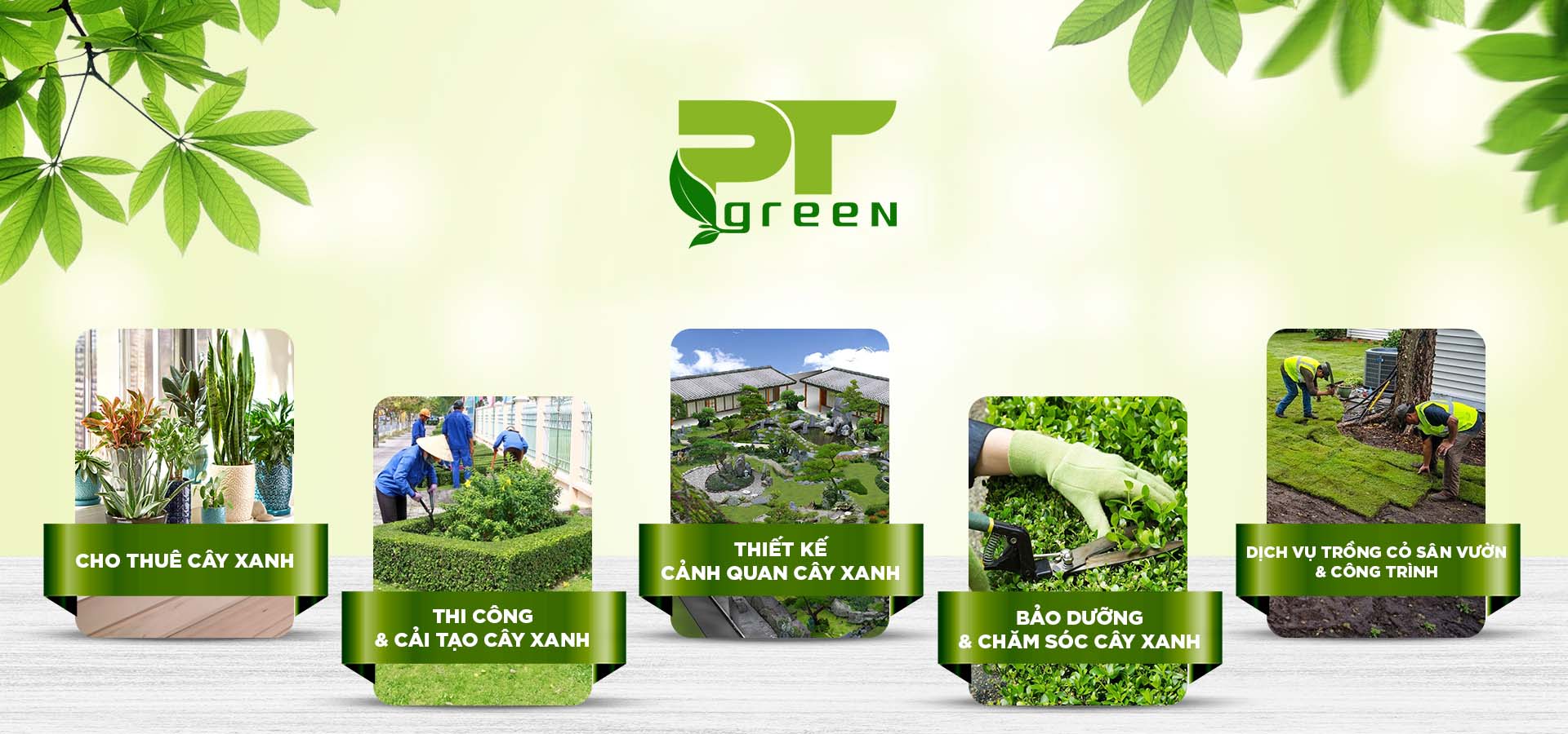 Dịch vụ cảnh quan của PT GREEN